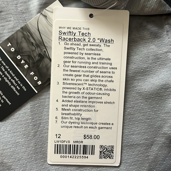 Swiftly Tech Racerback 2.0 Size 12 - Picture 3 of 9